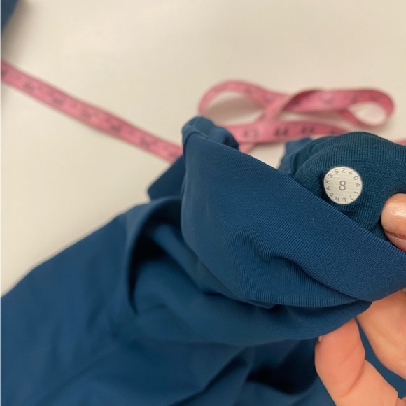 Lululemon || Lead The Pack Crop 23" Nile Blue Teal 8 - Picture 5 of 8